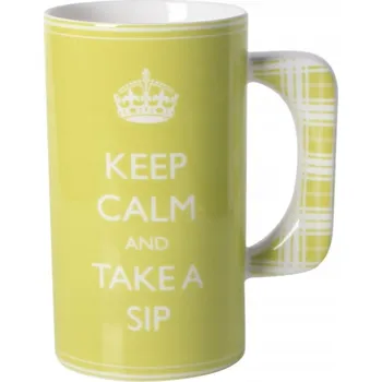 Porcelánový hrnek XXL - Zachovej klid a dej si doušek
