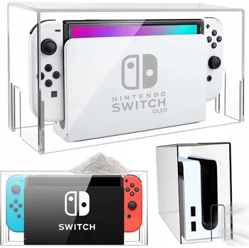 Herní příslušenství AKRYLOVÝ POUZDRO AKRYLOWA OSŁONA DO NINTENDO SWITCH OLED DOCK