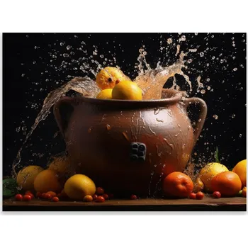 Obraz Skleněná Ochranná Deska a Krájecí Prkénko | Indukce, Sporák ds-0224