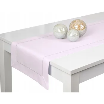 Prostěradlo Běžec na stůl odstíny růžové, stříbrný 180 x 40 cm