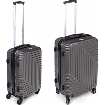 PRETTY UP Tvrdý kufr sada ABS 95 l