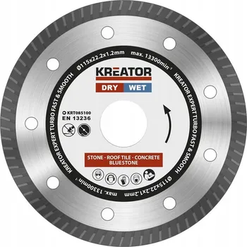 Řezný kotouč Diamantový řezací kotouč KREATOR KRT085100 115x22,2 mm