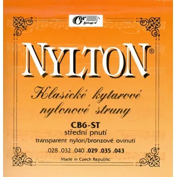 Struna pro kytaru a smyčcový nástroj Struny pro klasickou kytaru Nylton 28-43 GorString