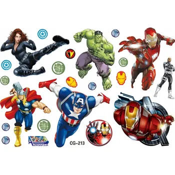 Odstranitelné tetování Smyvatelné tetování pro děti AVENGERS CG213