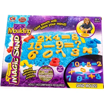 kinetický písek KINETICKÝ PÍSEK 500g VÝUKA POČÍTÁNÍ FORMIČKY PODLOŽKA