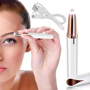 Zastřihovač obočí, tváře a těla pro ženy + USB kabel