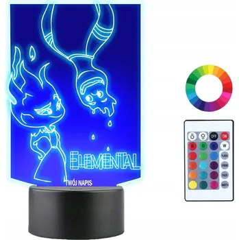 Lampička Plexido vícebarevná Noční lampa