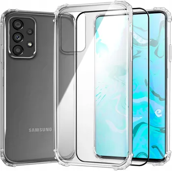 Pouzdro na mobilní telefon Zadní Kryt Hello Case pro Samsung Galaxy A53 5G bezbarvý
