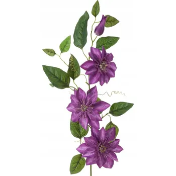 umělá květina 6X KVĚT NATU 391 FIALOVÝ EUROFIRANY JAKO DÁREK