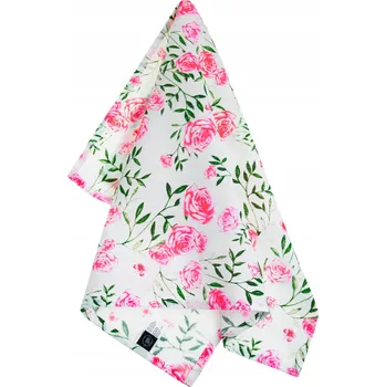 Utěrka BAVLNĚNÁ UTĚRKA KUCHYŇSKÁ UTĚRKA 45X65 RŮŽE