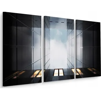 Obraz Obraz Triptych ARCHITEKTURA Pohled Zespodu 3D 60x40