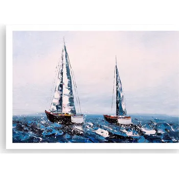 Obraz Plakát na zeď bez rámu 100x70 plachetnice obraz plakáty do obývacího pokoje ložnice