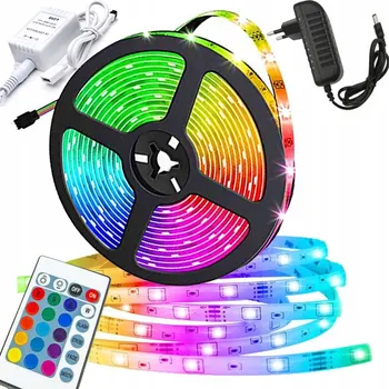 LED páska LED pásek 230V 5W 5m IP65 voděodolný vícebarevný