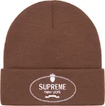 Supreme Crest Beanie / Brown Barva: Hnědá, Velikost: OS