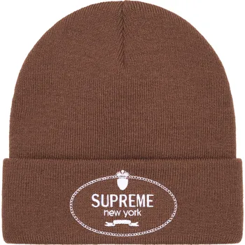 Čepice Supreme Crest Beanie / Brown Barva: Hnědá, Velikost: OS