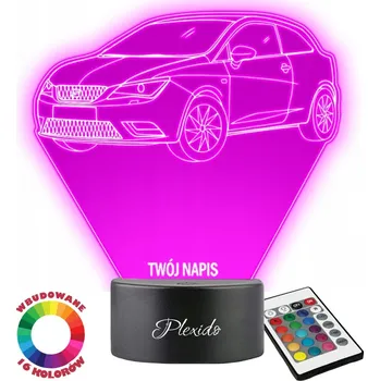 Lampička Plexido vícebarevná Noční lampa