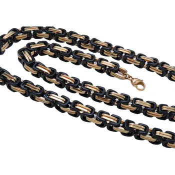 Řetízek ZLATÝ A STŘÍBRNÝ ŘETÍZEK ŘETÍZEK Z OCEL 316L