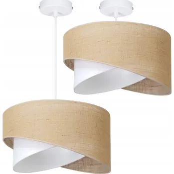 Závěsné svítidlo Moonlight juta 1-bodové světlo E27