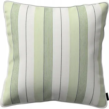 Polštář Povlak na polštář 60x60 zelené pruhy