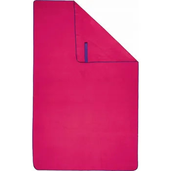 Ručník RYCHLESCHNOUCÍ RUČNÍK Z MIKROVLÁKNA NA FITNESS 80X130 CM - FUCHSIOVÁ