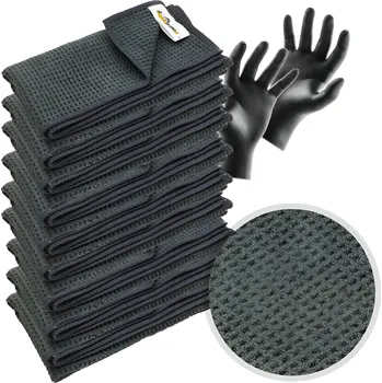 Utěrka Mikrovláknová vaflová utěrka 40x40 cm 450 GSM 9 ks