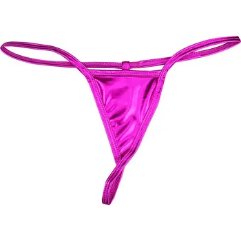 Dámské erotické kalhotky Carbin Koneer Tanga Blesk Barva: Růžová