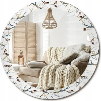 Zrcadlo Zrcadlo Prismalumino nástěnné kulaté 800 x 800 mm