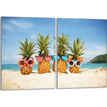 Obraz Krájecí deska TMK ArtDeko sklo 2 ks