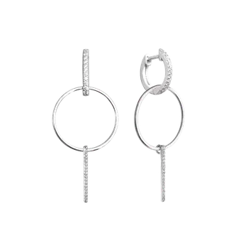 Náušnice Náušnice MINET JMAS0085SE00