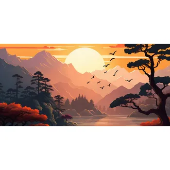 Plakát Plakát Zlatý Západ bez rámu 91,3 x 44,5 cm