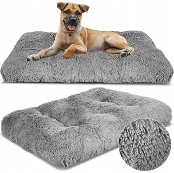 Pelíšek pro psa Pelíšek pro psy Polštář Plyšový Potah Velký 100x70 cm