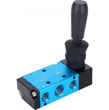 Instalatérský materiál RUČNÍ PNEUMATICKÝ VENTIL PÁKOVÝ ZE SLITINY