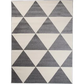 Koberec KOBEREC Maroko 200x290 Střapatý Geometrický Měkký v08y