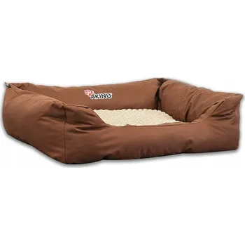 Pelíšek pro psa Akinu BASIC Collection pelíšek hnědý M 80x67 cm