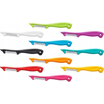 Kuchyňská škrabka ŠKRABKA NA ZELENINY, POHYBLIVÁ PLASTOVÁ