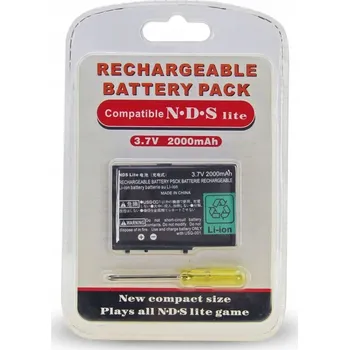 Herní konzole Baterie 2000mAh pro konzoli Nintendo DS Lite