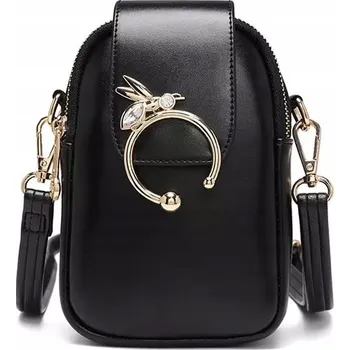 Kabelka Kabelka psaníčko Sajbazar , eko kůže černá