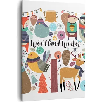 Obraz Obraz na plátně do obýváku, ložnice 50x70 pro děti, obrazy na zeď