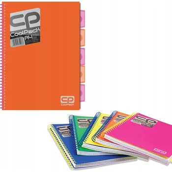 Sešit A4 s mřížkou CoolPack, 100 listů