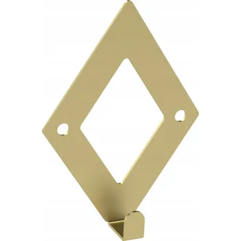 Věšák Šatní ramínko kovový Domer zlatý