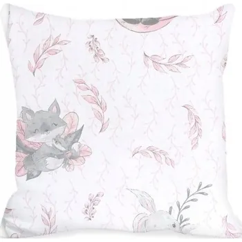 Povlak na dekorativní polštářek MIMINU povlak na polštář Polštář Bavlna do postýlky Kočárek 40x40 cm