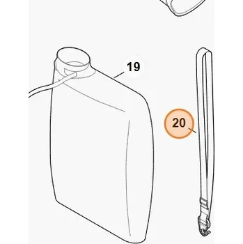 Zahradní technika STIHL nosný pás pro SHA 140 (SA077109000)