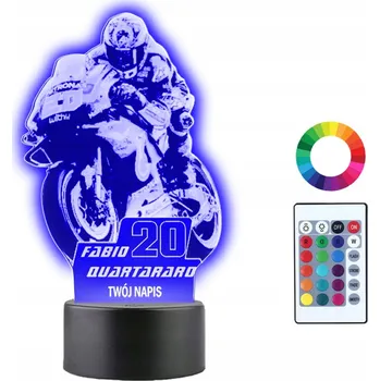 Lampička Plexido vícebarevná Noční lampa