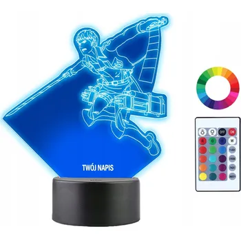 Lampička Plexido vícebarevná Noční lampa