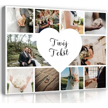 Obraz FOTOOBRAZ NA PLÁTNĚ KOLÁŽ FOTO OBRAZ VELKÝ 100x75