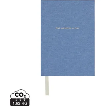 Blok Deníkový zápisník VINGA One Memory a Day z GRS recyk. papíru, Firemní dárkové předměty s vlastním potiskem