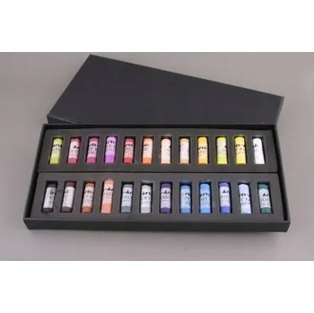 Suché umělecké pastely 24 barev