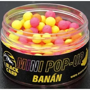 Boilies Mini pop-up boilies Black Carp banán 8mm