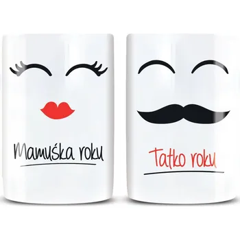 Sada hrnků Kukartka Q 799 porcelán 2 x 275 ml