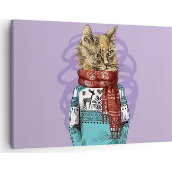 Obraz Obraz na plátně do obýváku, ložnice 70x50 abstrakce foto obrazy na zeď